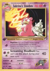 Sabrina's Slowbro - 60/132 - Uncommon - 1st Edition